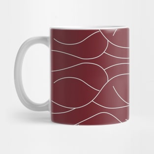 Geometric waves design Mug